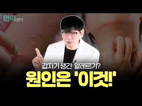 갑자기 알레르기가 생긴 이유 대부분 이게 원인입니다 (1화)│면역│연세새봄의원